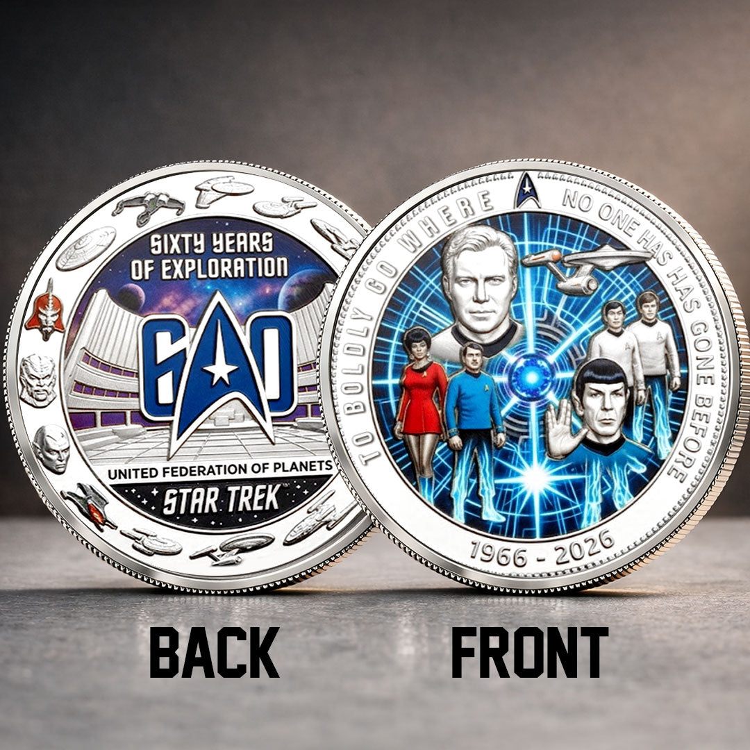 Star Trek 60th Anniversary 2026 Commemorative Coin – TMTHU5481