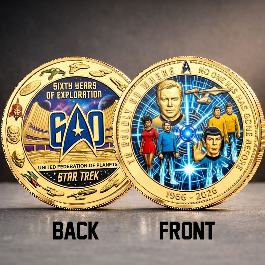 Star Trek 60th Anniversary 2026 Commemorative Coin – TMTHU5481