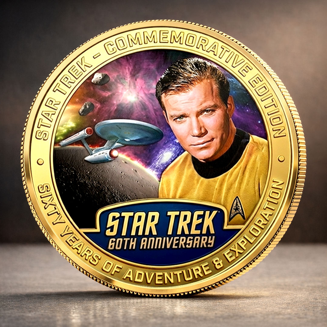 Star Trek 60th Anniversary 2026 Commemorative Coin – TMTHU5885