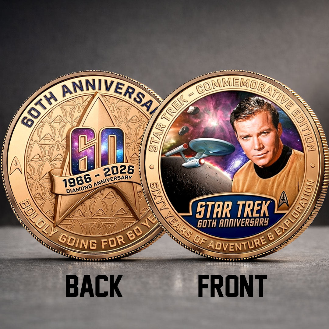 Star Trek 60th Anniversary 2026 Commemorative Coin – TMTHU5885