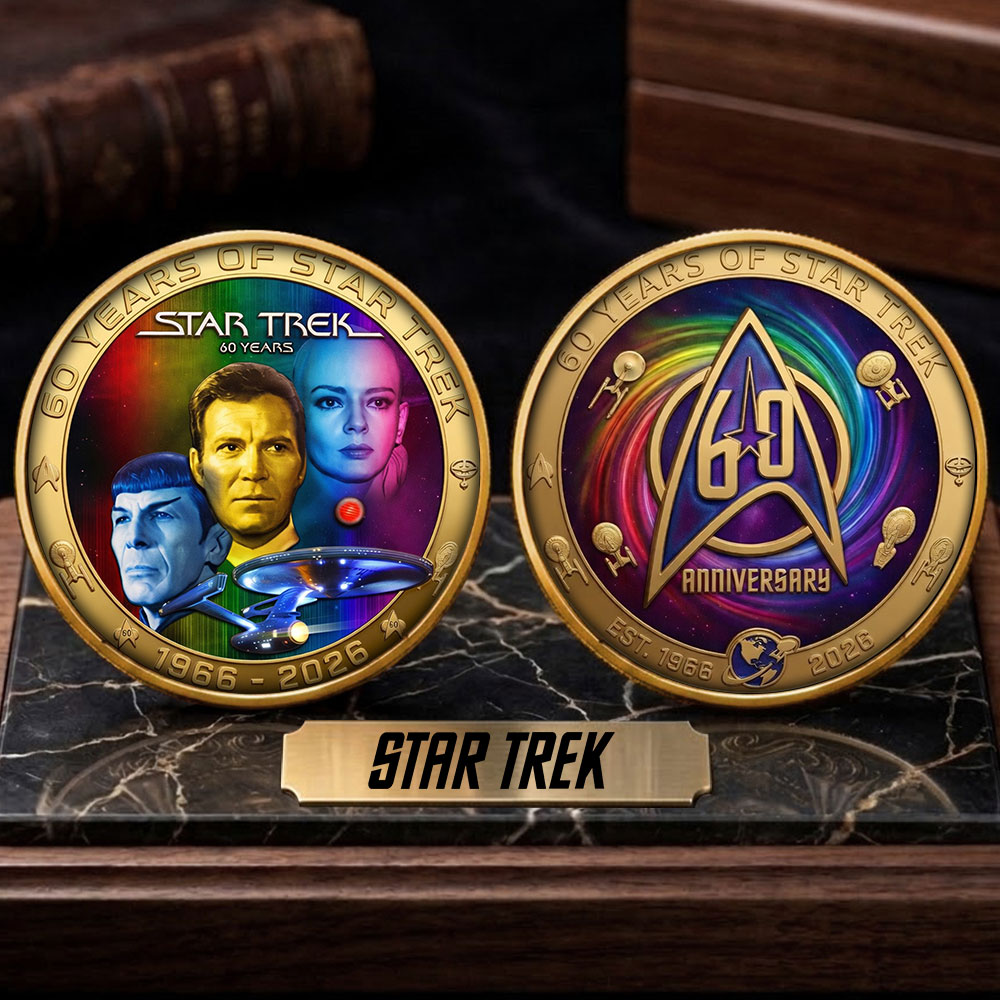 Star Trek 60th Anniversary 2026 Commemorative Coin – TMTHU5942