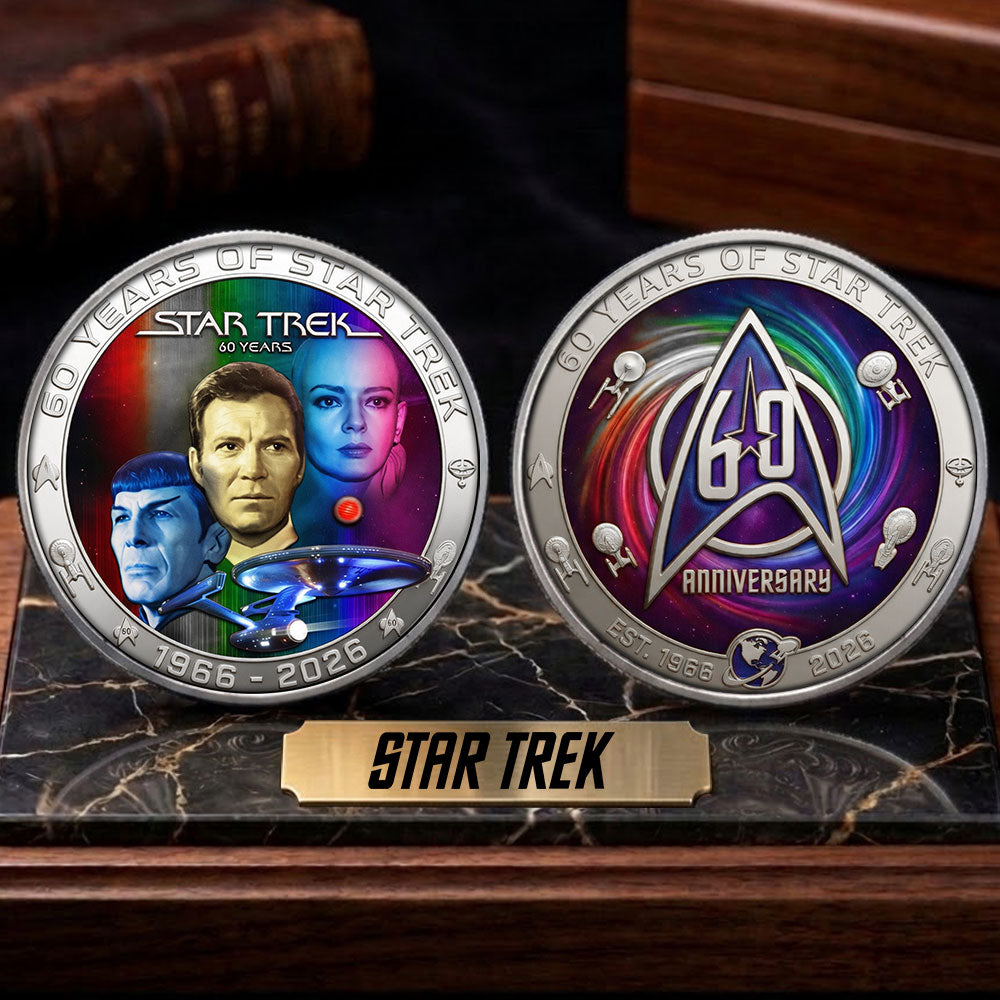 Star Trek 60th Anniversary 2026 Commemorative Coin – TMTHU5942