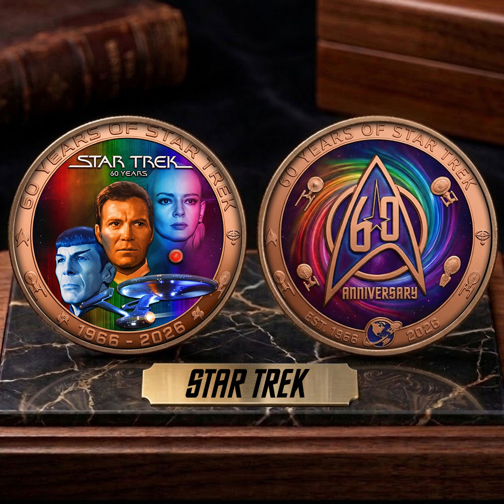 Star Trek 60th Anniversary 2026 Commemorative Coin – TMTHU5942