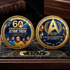 Star Trek 60th Anniversary 2026 Commemorative Coin – TMTHU6324