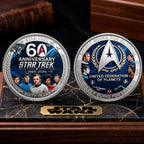 Star Trek 60th Anniversary 2026 Commemorative Coin – TMTHU6324