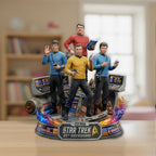 Star Trek 60th Anniversary 2026 Custom Shape Acrylic Plaque – TMTHU4799