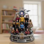 Star Trek 60th Anniversary 2026 Custom Shape Acrylic Plaque – TMTHU6327