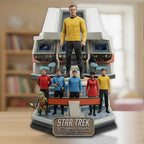 Star Trek 60th Anniversary 2026 Custom Shape Acrylic Plaque – TMTHU6329