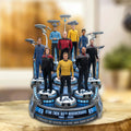 Star Trek 60th Anniversary 2026 Custom Shape Acrylic Plaque – TMTHU6445