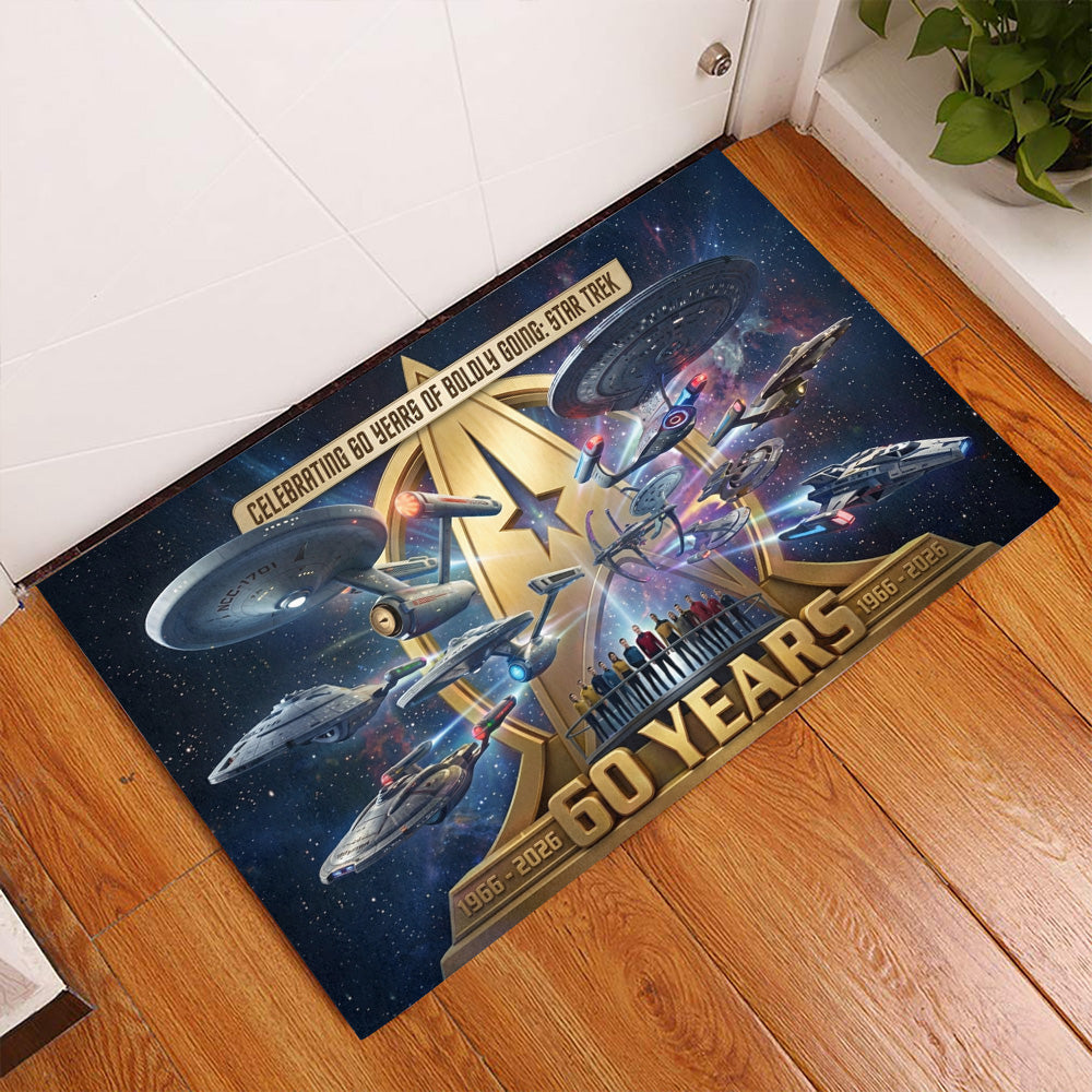 Star Trek 60th Anniversary 2026 Custom Doormat – TMTHU5657