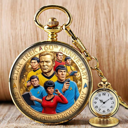 Star Trek 60th Anniversary 2026 Pocket Watch – TMTHU5348
