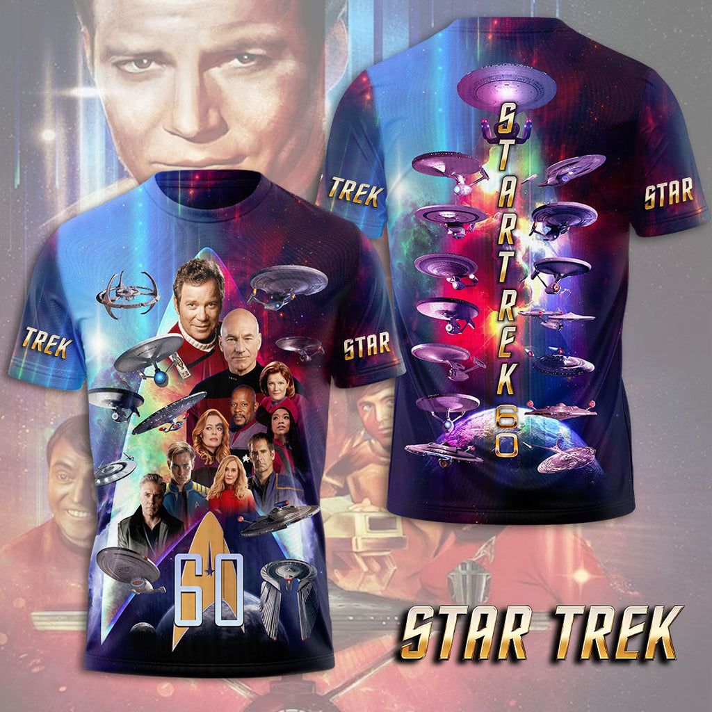 Star Trek 60th Anniversary 3D Apparel – TMTHU5611