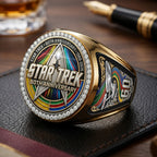 Star Trek 60th Anniversary 3D Engraved Ring – TMTHU7039