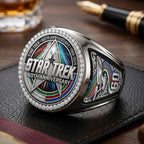 Star Trek 60th Anniversary 3D Engraved Ring – TMTHU7039