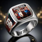 Star Trek 60th Anniversary 3D Engraved Ring – HOATT19486