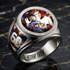 Star Trek 60th Anniversary 3D Engraved Ring – HOATT19781