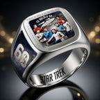 Star Trek 60th Anniversary 3D Engraved Ring – HOATT19782