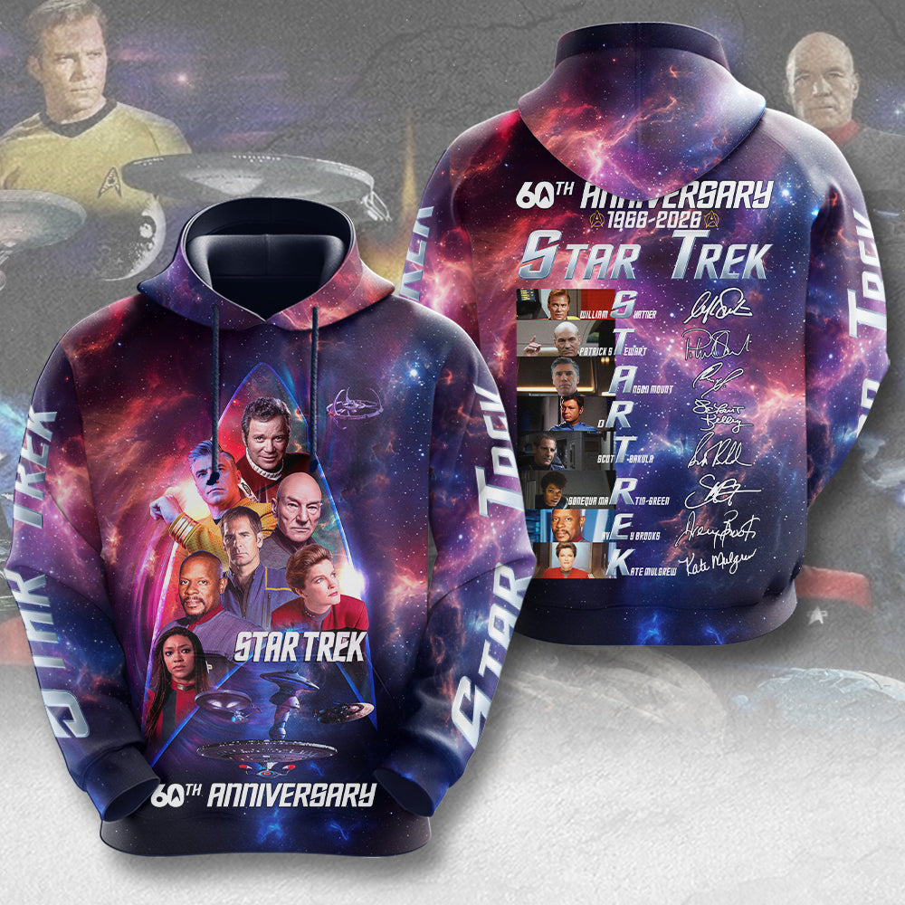 Star Trek 60th Anniversary 3D Apparel – TMTHU6735