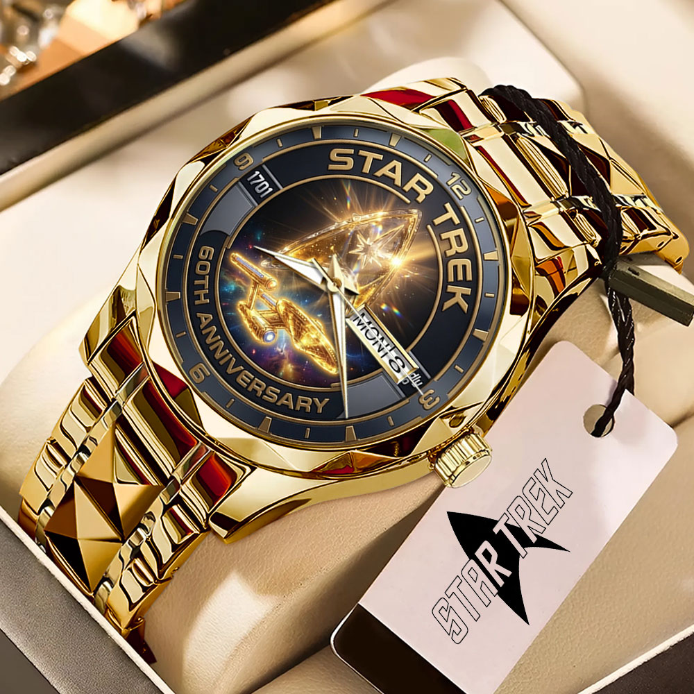 Star Trek 60th Anniversary Alloy Luxury Quartz Watch – TMTHU7624