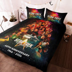 Star Trek 60th Anniversary 3-Piece Duvet Bedding Set – TMTHU7095