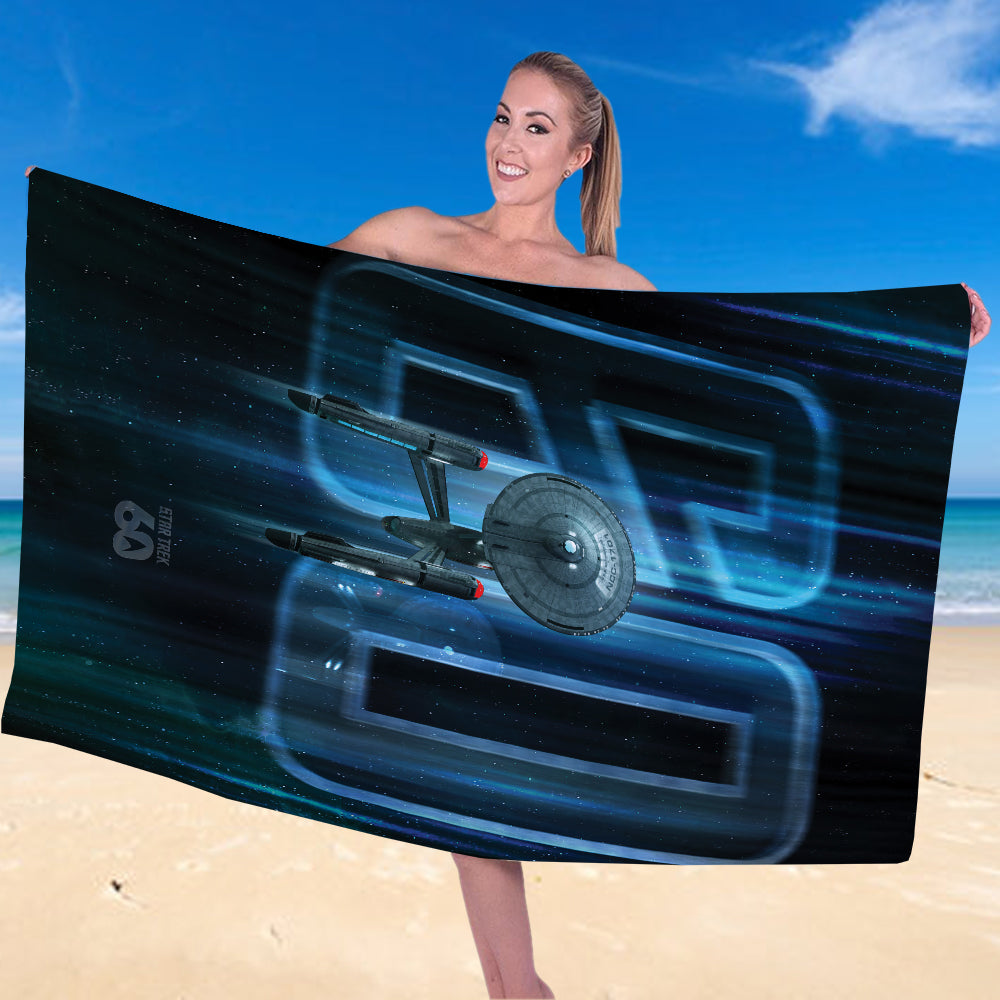 Star Trek 60th Anniversary Rectangle Beach Towel – TANTN21239