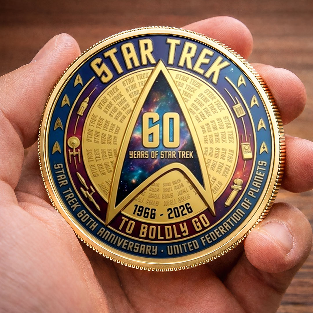 Star Trek 60th Anniversary Commemorative Coin – TMTHU5525
