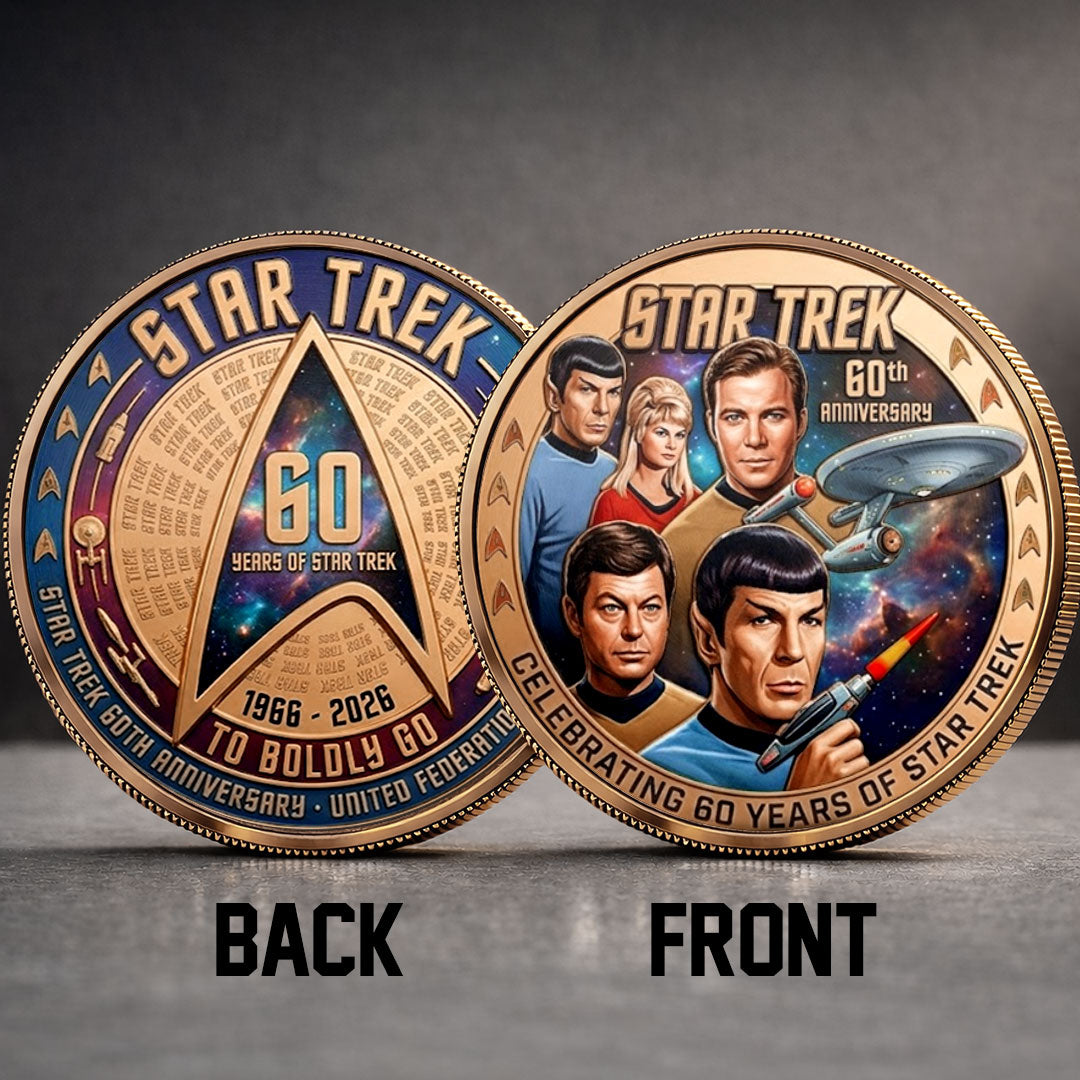 Star Trek 60th Anniversary Commemorative Coin – TMTHU5525