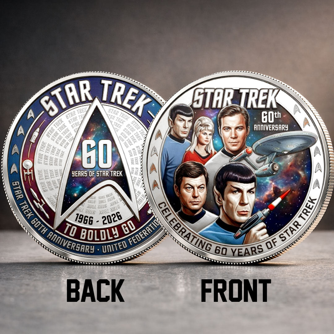 Star Trek 60th Anniversary Commemorative Coin – TMTHU5525
