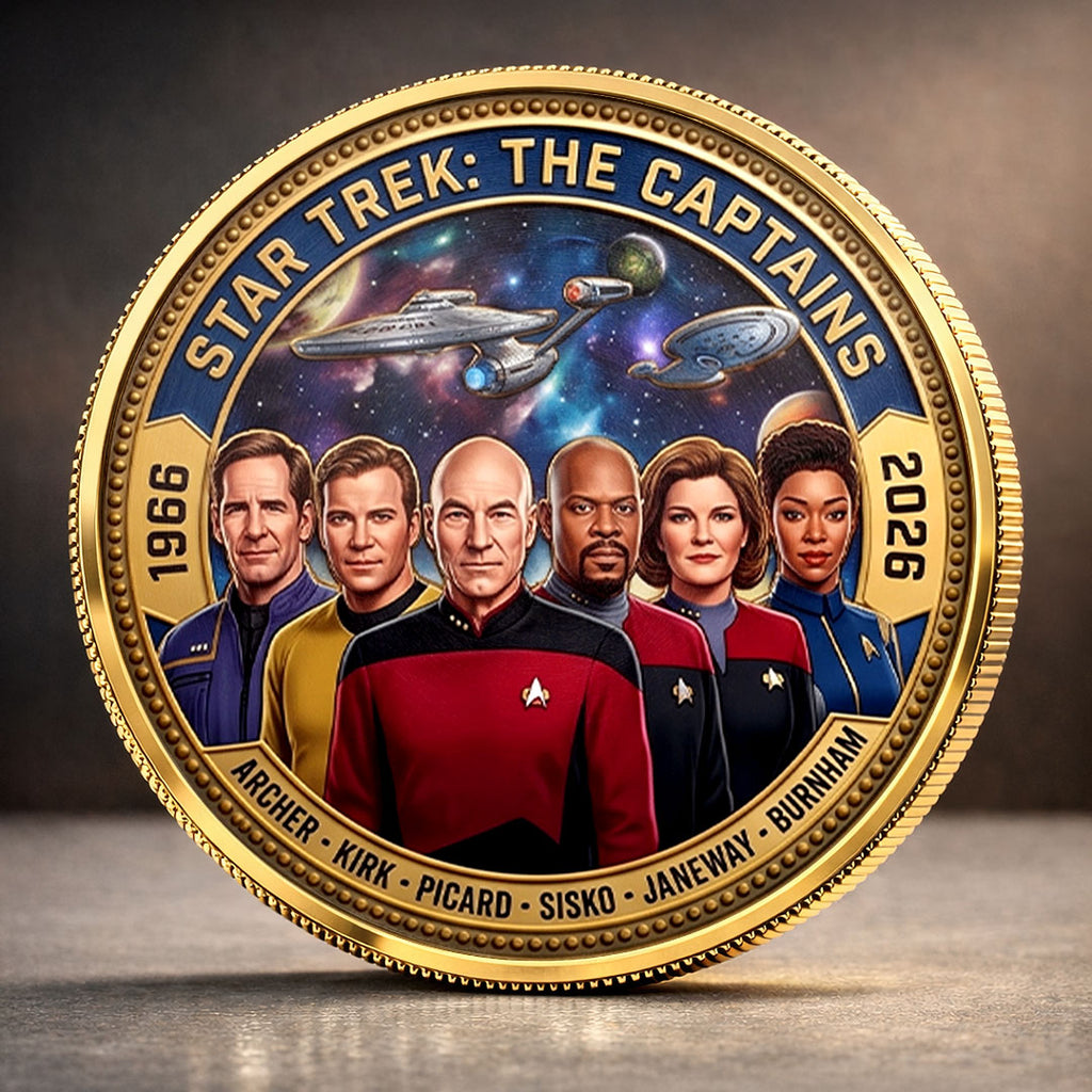 Star Trek 60th Anniversary Commemorative Coin – TMTHU7145