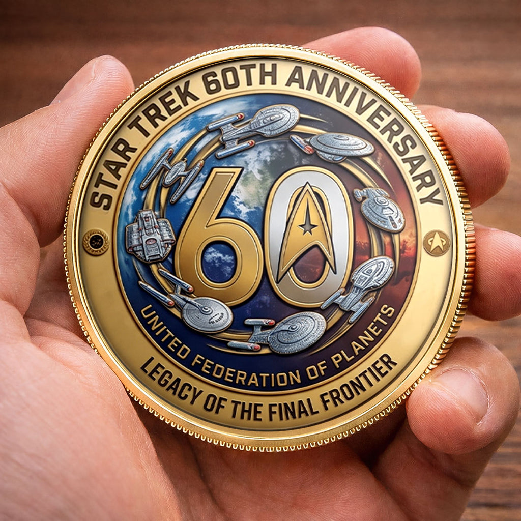 Star Trek 60th Anniversary Commemorative Coin – TMTHU7145