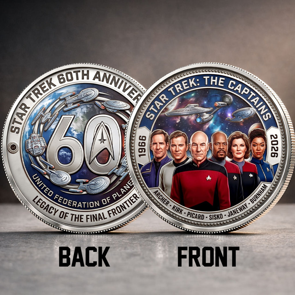 Star Trek 60th Anniversary Commemorative Coin – TMTHU7145