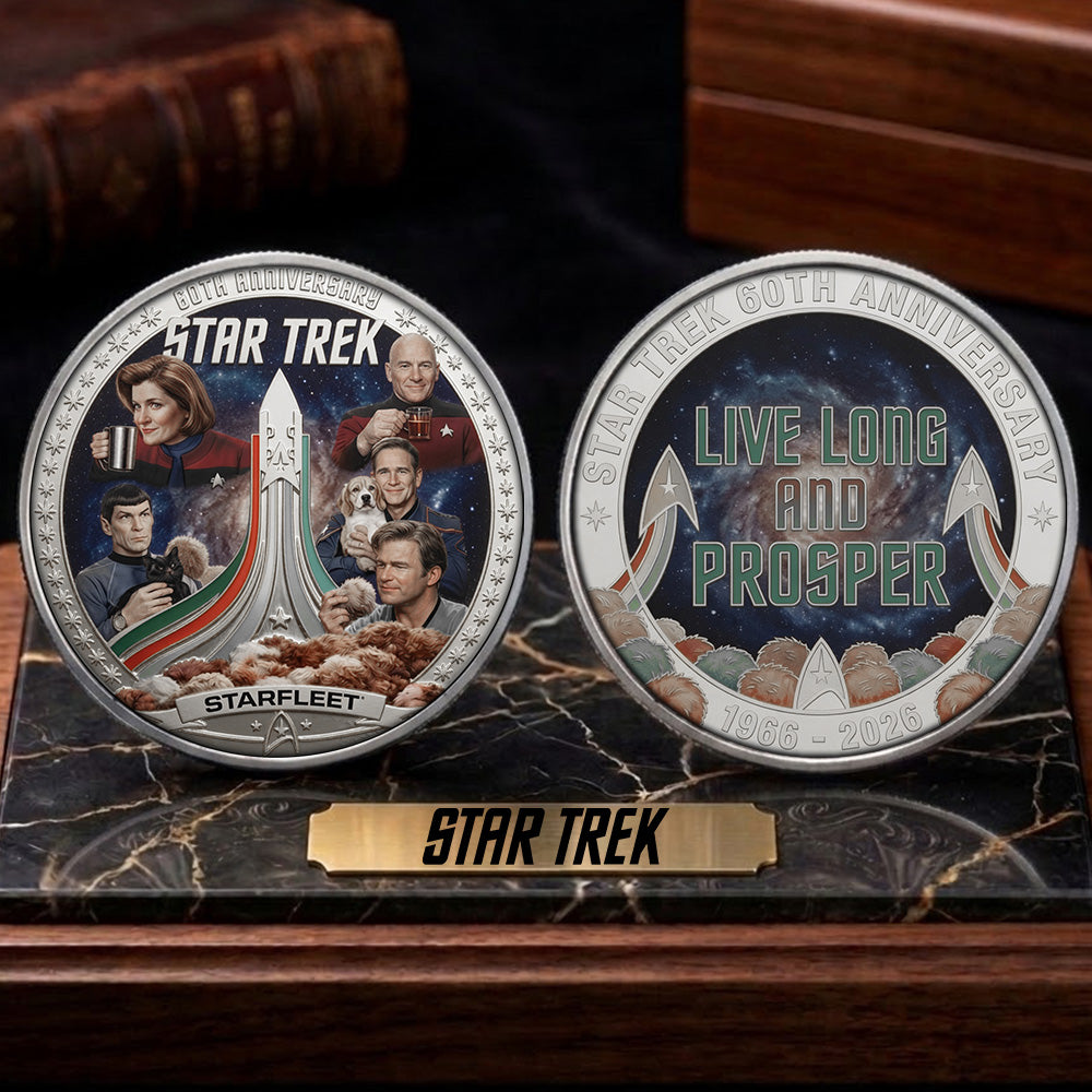 Star Trek 60th Anniversary Commemorative Coin – TMTHU7433