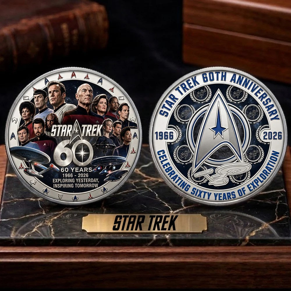 Star Trek 60th Anniversary Commemorative Coin – TMTHU9207