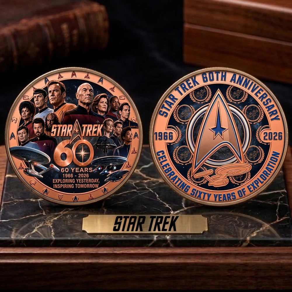 Star Trek 60th Anniversary Commemorative Coin – TMTHU9207