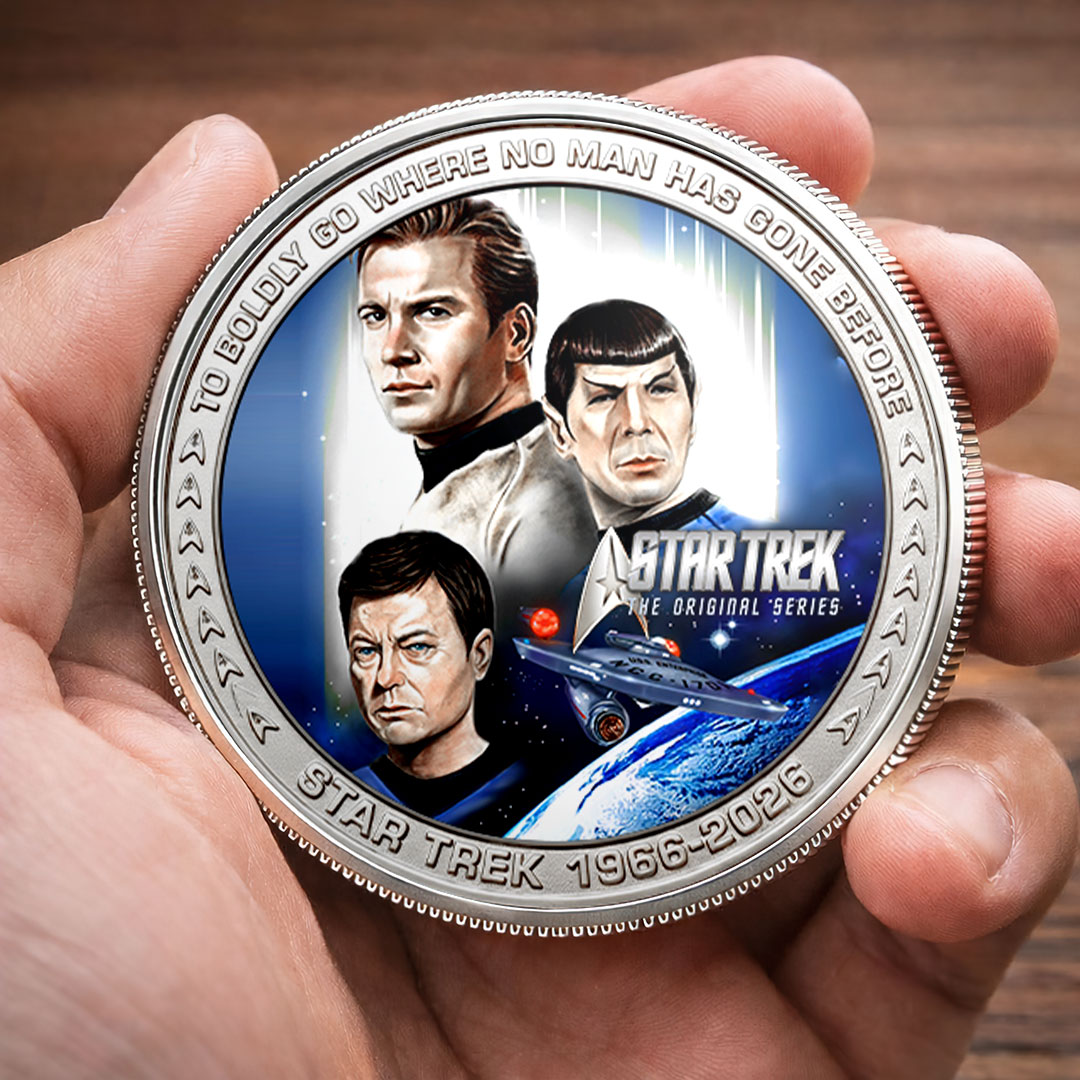 Star Trek 60th Anniversary Commemorative Coin – HOATT17872