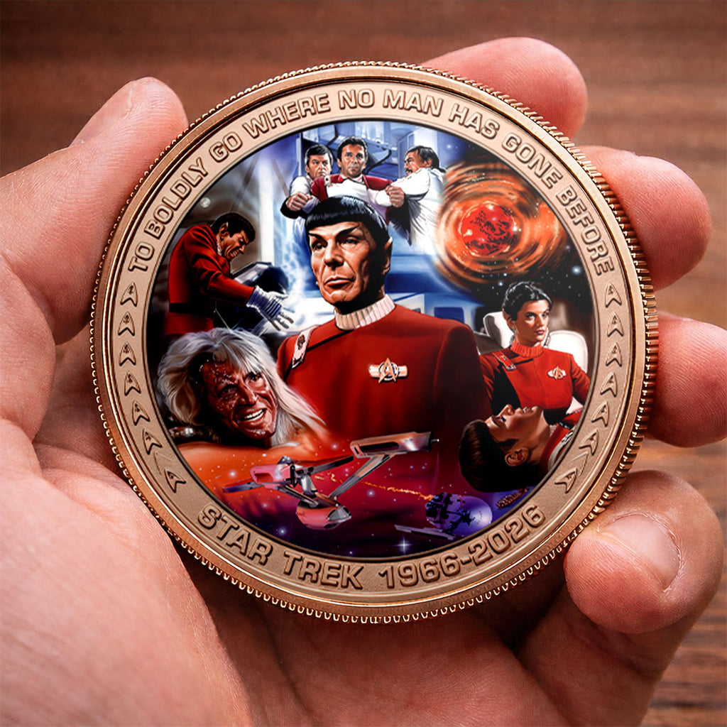 Star Trek 60th Anniversary Commemorative Coin – HOATT17982