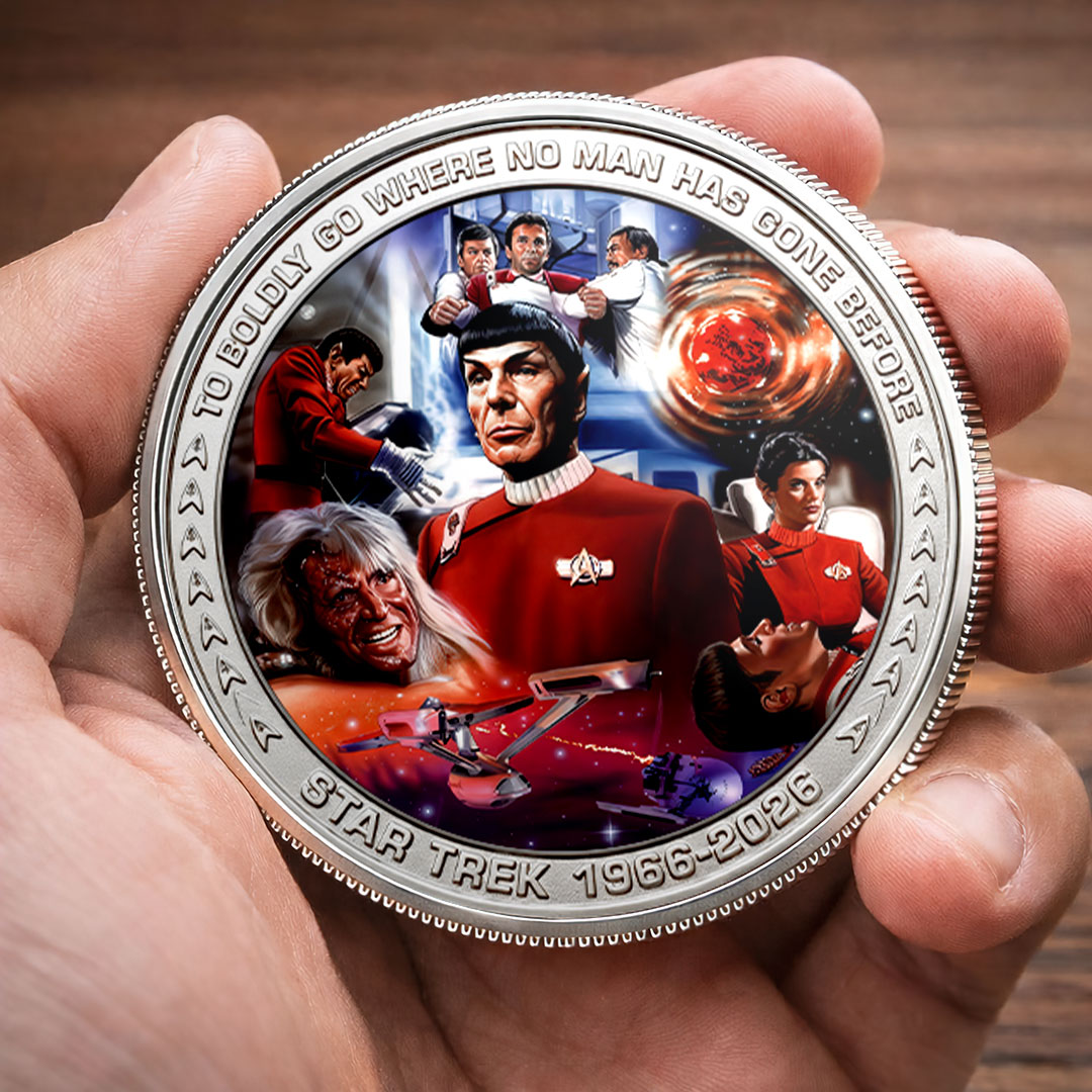 Star Trek 60th Anniversary Commemorative Coin – HOATT17982