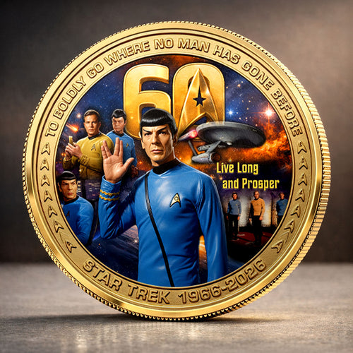 Star Trek 60th Anniversary Commemorative Coin – HOATT19444