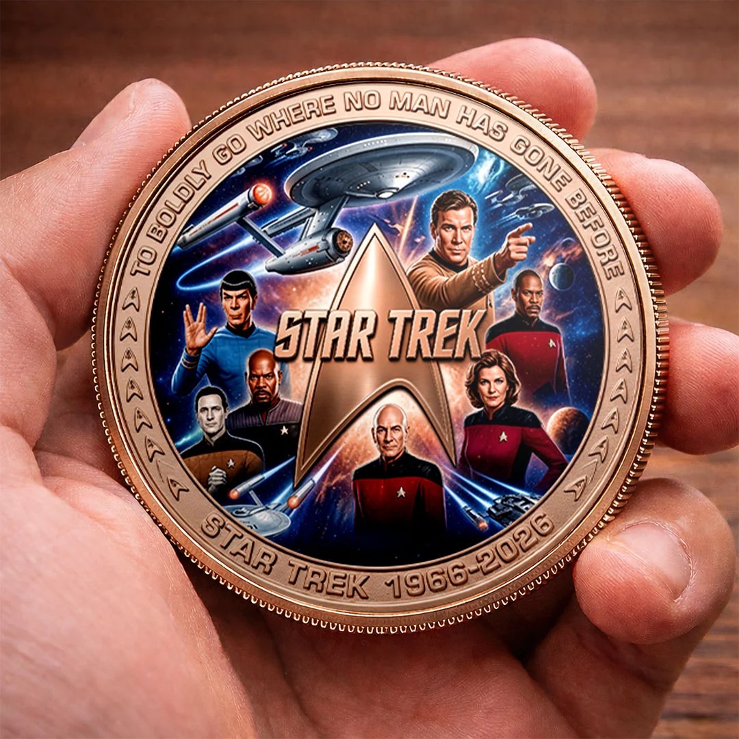 Star Trek 60th Anniversary Commemorative Coin – HOATT20619