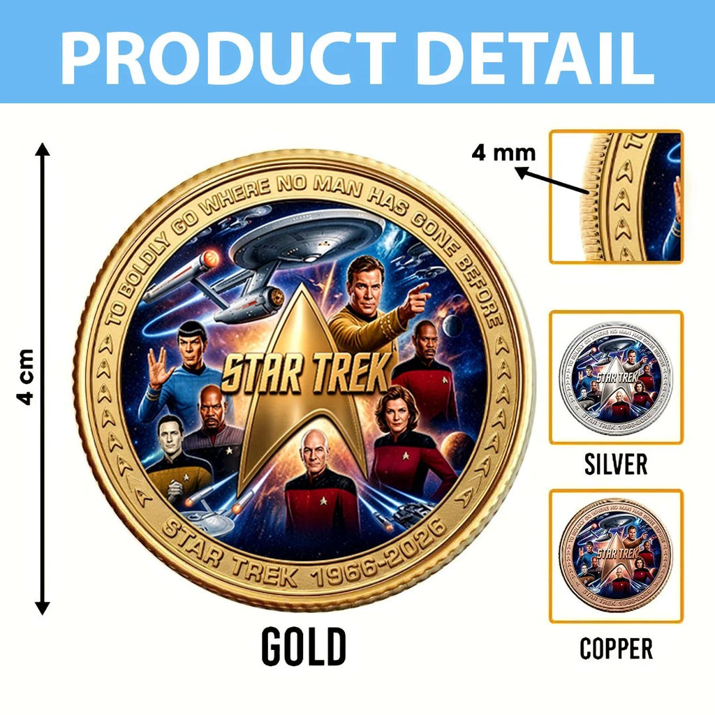 Star Trek 60th Anniversary Commemorative Coin – HOATT20619