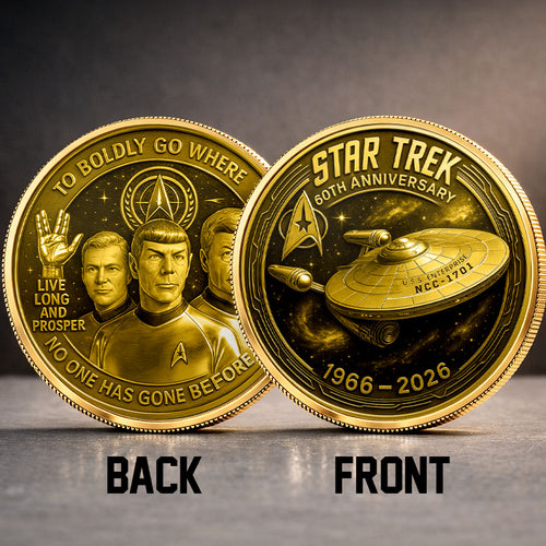 Star Trek 60th Anniversary Commemorative Coin – MAITM15020