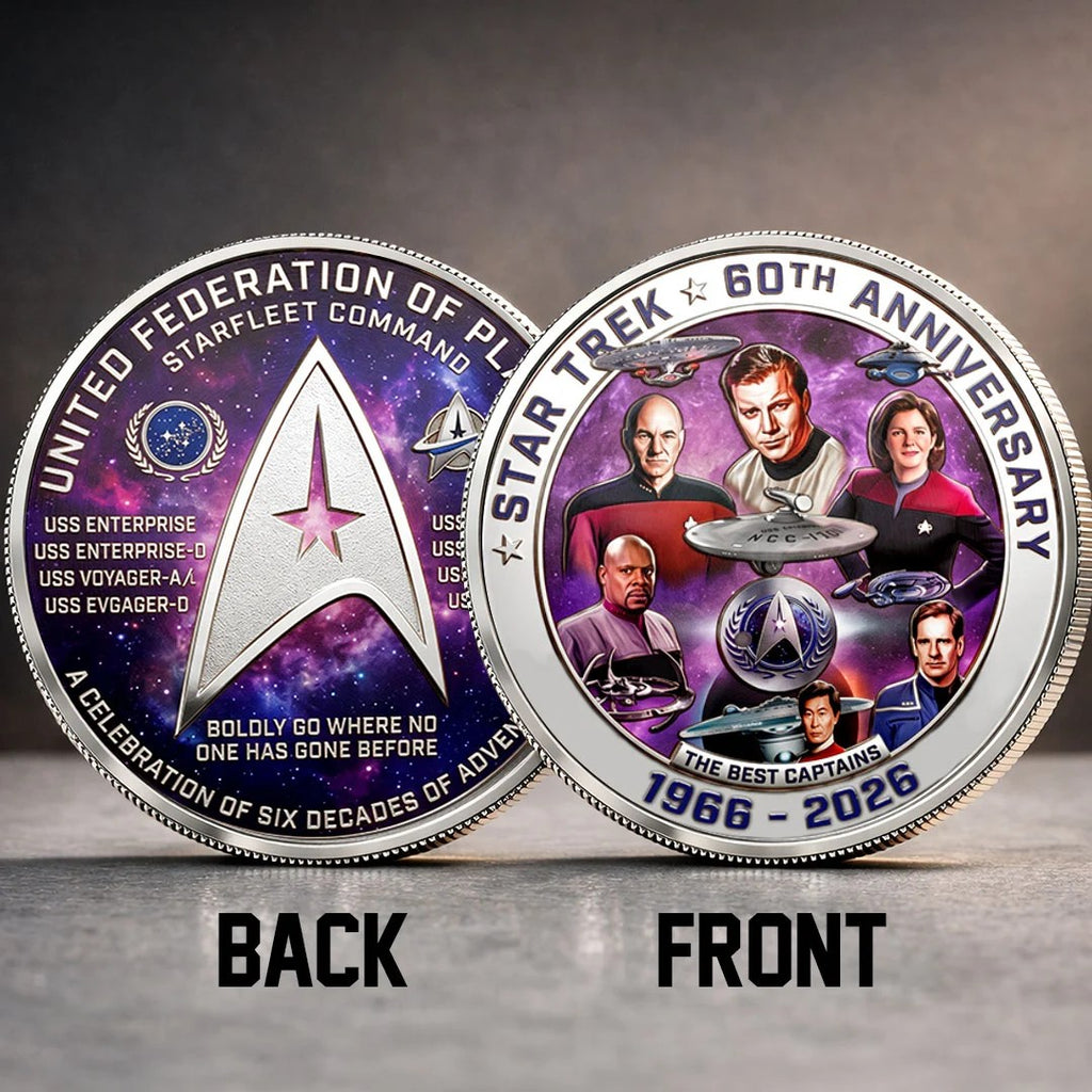 Star Trek 60th Anniversary Commemorative Coin – TMTHU8959