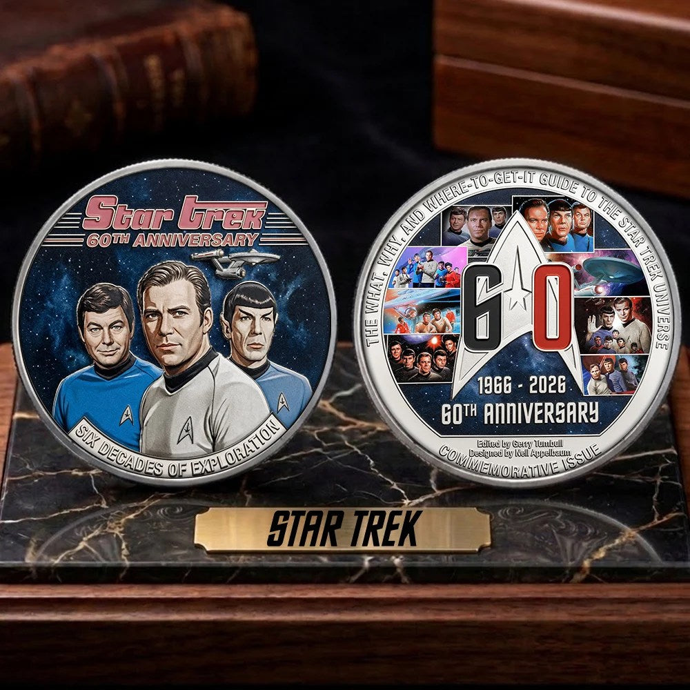 Star Trek 60th Anniversary Commemorative Coin – TMTHU9560