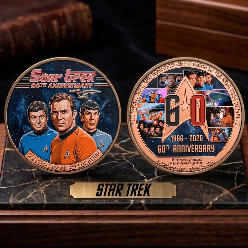 Star Trek 60th Anniversary Commemorative Coin – TMTHU9560