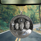 Star Trek 60th Anniversary Custom shape 2-sided Acrylic Car Ornament – MAITM14294