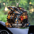Star Trek 60th Anniversary Custom shape 2-sided Acrylic Car Ornament – MAITM14446