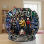 Star Trek 60th Anniversary Custom Shape Acrylic Plaque – TMTHU4546