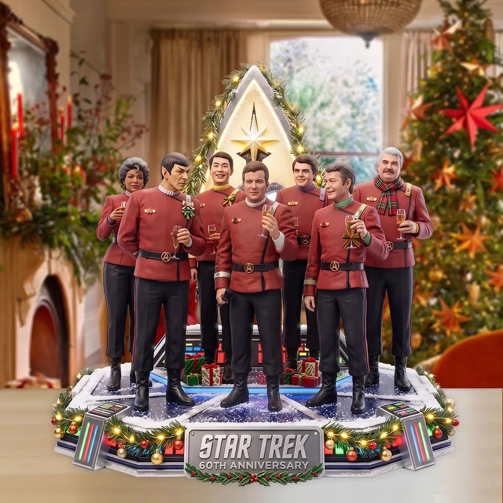 Star Trek 60th Anniversary Custom Shape Acrylic Plaque – TMTHU9798
