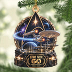 Star Trek 60th Anniversary Custom Shape 2-side Printed Acrylic Ornament – TANTN25964