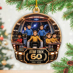 Star Trek 60th Anniversary Custom Shape 2-side Printed Acrylic Ornament – TANTN25965